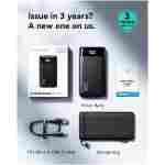 INIU Portable Charger, 22.5W 20000mAh USB C in & Out Power Bank Fast Charging, PD 3.0+QC 4.0 LED Display Phone Battery Pack Compatible with iPhone 16 15 14 13 Pro Samsung S23...