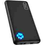 INIU Portable Charger, Slimmest 10000mAh 5V/3A Power Bank, USB C in&out High-Speed Charging Battery Pack, External Phone Powerbank Compatible with iPhone 16 15 14 13 12 Samsung...