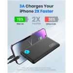 INIU Portable Charger, Slimmest 10000mAh 5V/3A Power Bank, USB C in&out High-Speed Charging Battery Pack, External Phone Powerbank Compatible with iPhone 16 15 14 13 12 Samsung...