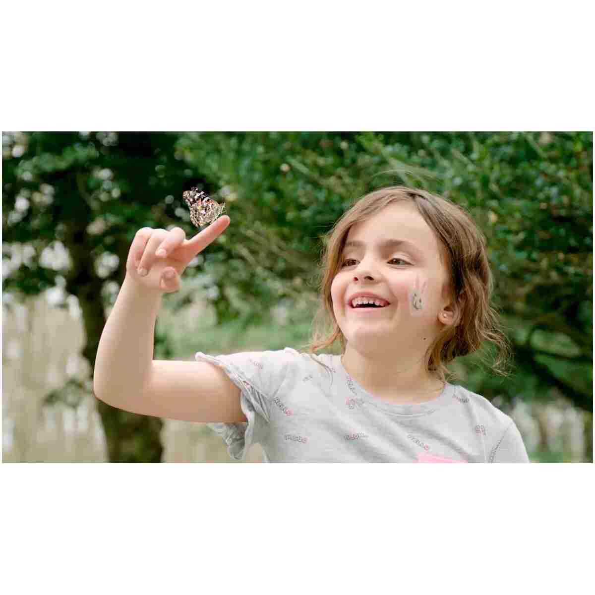 Insect Lore Butterfly Garden Kit, Painted Lady Butterfly Kit with Voucher for Live Caterpillars, Butterfly Habitat, STEM Journal & More