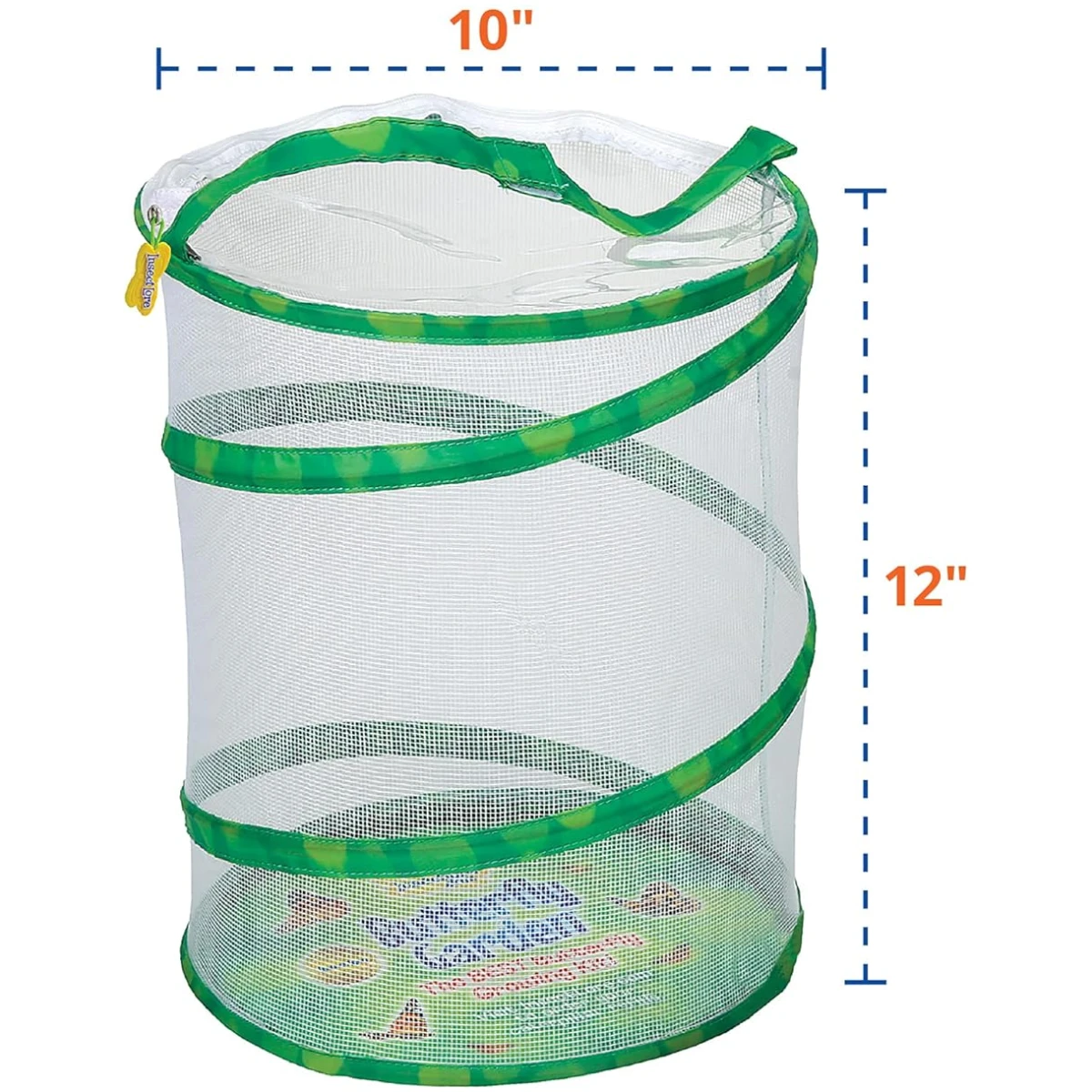 Insect Lore Butterfly Garden Kit, Painted Lady Butterfly Kit with Voucher for Live Caterpillars, Butterfly Habitat, STEM Journal & More