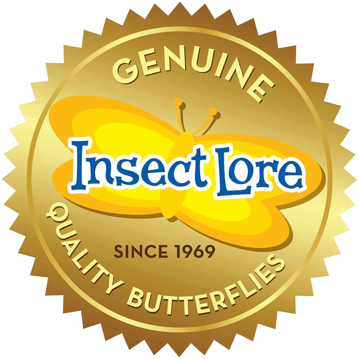 Insect Lore Butterfly Garden Kit, Painted Lady Butterfly Kit with Voucher for Live Caterpillars, Butterfly Habitat, STEM Journal & More