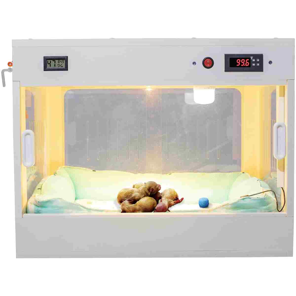 Intelligent Puppy Incubator Newborn Big Family Dog Kennel Pet Box Lab Heater Puppy Essentials Dog Crate