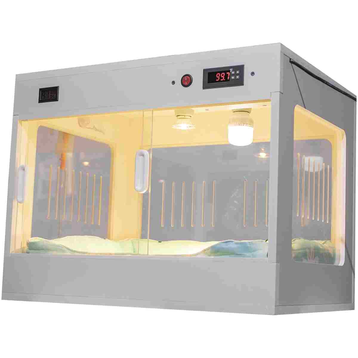 Intelligent Puppy Incubator Newborn Big Family Dog Kennel Pet Box Lab Heater Puppy Essentials Dog Crate