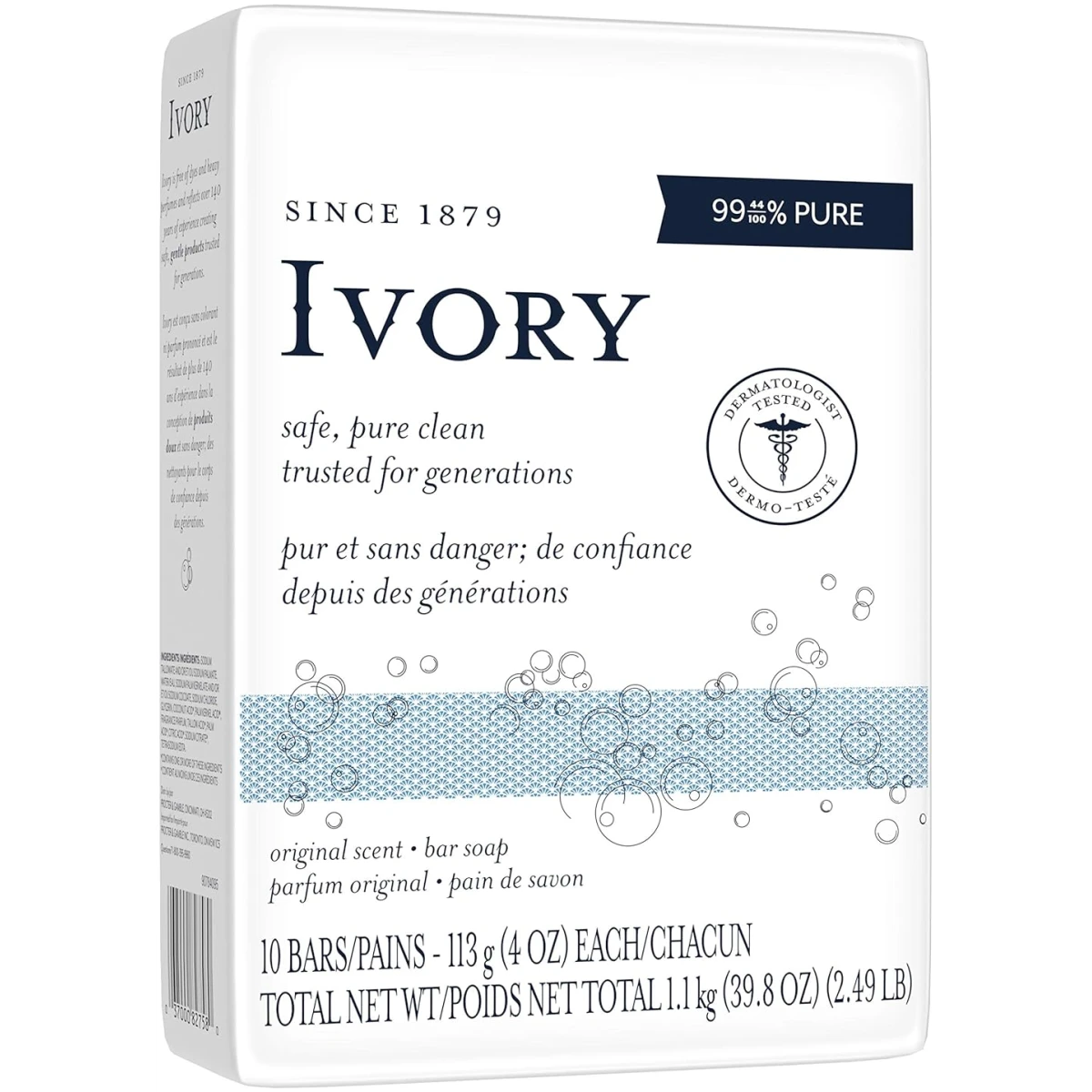 Ivory Gentle Bar Soap Original Scent 3.17 Oz., 2 Count