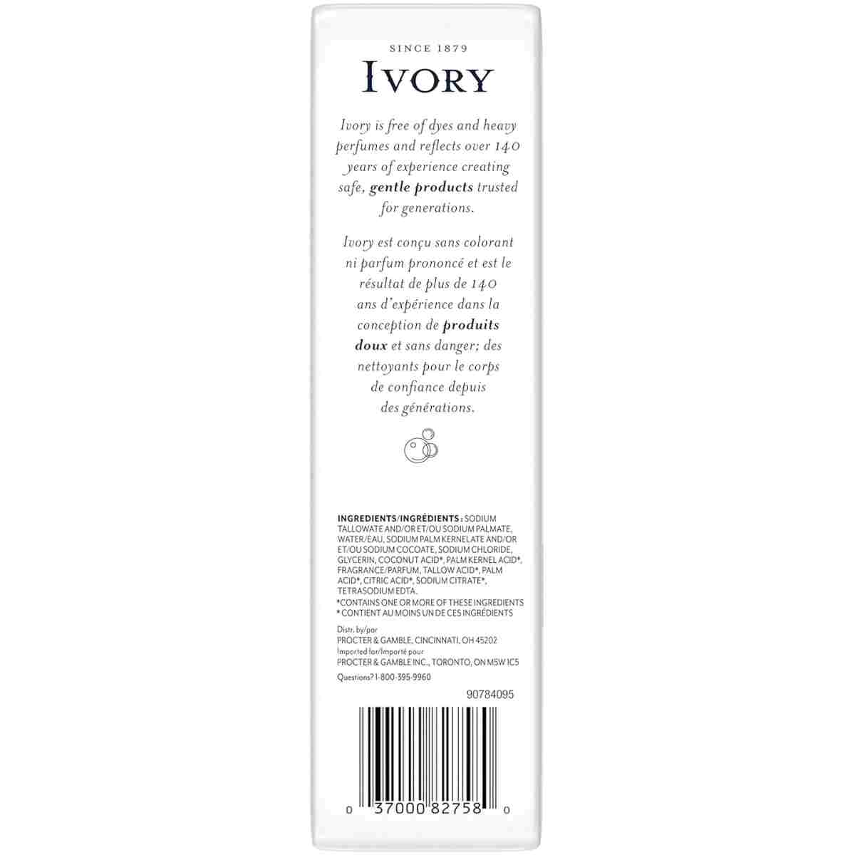 Ivory Gentle Bar Soap Original Scent 3.17 Oz., 2 Count