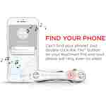 KeySmart Pro - Compact Smart Key Holder w LED Flashlight & Tile Bluetooth, EDC Key Organizer, Attach Car Key Fob, Other Mini Tools & Accessories (up to 10 Keys, White) -...