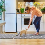 KMAT Kitchen Mat [2 PCS] Cushioned Anti-Fatigue Kitchen Rug, Waterproof Non-Slip Kitchen Mats and Rugs Heavy Duty PVC Ergonomic Comfort Foam Rug for Kitchen, Floor Home, Office,...
