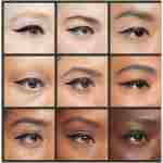 L.A. COLORS Eyeliner/Brow Pencils w/Sharpener (carded), Black CBPN222A