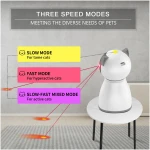 Laser Cat Toys for Indoor Cats,The 4th Generation Real Random Trajectory Motion Activated Rechargeable Automatic Cat Laser Toy,Interactive Cat Toys for Bored Indoor Adult...