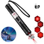 Laser Pointer High Power, Green Laser Pointer Indicator Light, Long Range Lazer Pointer for Hiking, USB Charge
