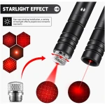 Laser Pointer High Power, Green Laser Pointer Indicator Light, Long Range Lazer Pointer for Hiking, USB Charge