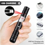 Laser Pointer High Power, Green Laser Pointer Indicator Light, Long Range Lazer Pointer for Hiking, USB Charge