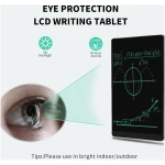 LCD Writing Tablet for Adult: 6.5 Inch Mini Full Screen Drawing Board Reusable Digital Notepad Portable Use for Office Study Teaching