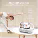 LED Bedside Lamp, Touch Lamps for Bedroom Nightstand, 4 in 1 Bedside Table Lamp with Wireless Charger, Portable Bluetooth Speaker, Phone Holder, Dimmable Charging Birthday Gifts...