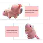 LEGEND SANDY Squeaky Plush Dog Toy Pack for Puppy, Small Stuffed Puppy Chew Toys 12 Dog Toys Bulk with Squeakers, Cute Soft Pet Toy for Small Medium Size Dogs