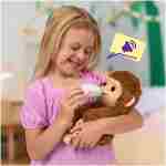 Little Live Pets My Baby Monkey - Adorable pet Monkey with Over 50 Sounds & Reactions. Expressive Moving Mouth. Mango Sucks his Thumb, Feeds from his Bottle, & Hangs from his...