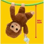 Little Live Pets My Baby Monkey - Adorable pet Monkey with Over 50 Sounds & Reactions. Expressive Moving Mouth. Mango Sucks his Thumb, Feeds from his Bottle, & Hangs from his...