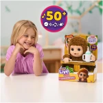 Little Live Pets My Baby Monkey - Adorable pet Monkey with Over 50 Sounds & Reactions. Expressive Moving Mouth. Mango Sucks his Thumb, Feeds from his Bottle, & Hangs from his...
