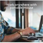Logitech M185 Wireless Mouse, 2.4GHz with USB Mini Receiver, 12-Month Battery Life, 1000 DPI Optical Tracking, Ambidextrous PC/Mac/Laptop - Swift Grey