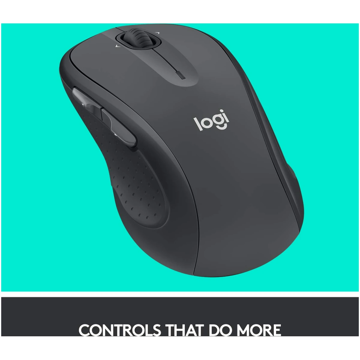 Logitech M510 Wireless Computer Mouse for PC with USB Unifying Receiver - Graphite