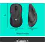 Logitech M510 Wireless Computer Mouse for PC with USB Unifying Receiver - Graphite