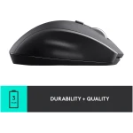 Logitech M705 Marathon Wireless Mouse, 2.4 GHz USB Unifying Receiver, 1000 DPI, 5-Programmable Buttons, 3-Year Battery, Compatible with PC, Mac, Laptop, Chromebook - Black