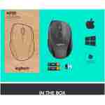 Logitech M705 Marathon Wireless Mouse, 2.4 GHz USB Unifying Receiver, 1000 DPI, 5-Programmable Buttons, 3-Year Battery, Compatible with PC, Mac, Laptop, Chromebook - Black