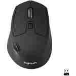 Logitech M705 Marathon Wireless Mouse, 2.4 GHz USB Unifying Receiver, 1000 DPI, 5-Programmable Buttons, 3-Year Battery, Compatible with PC, Mac, Laptop, Chromebook - Black