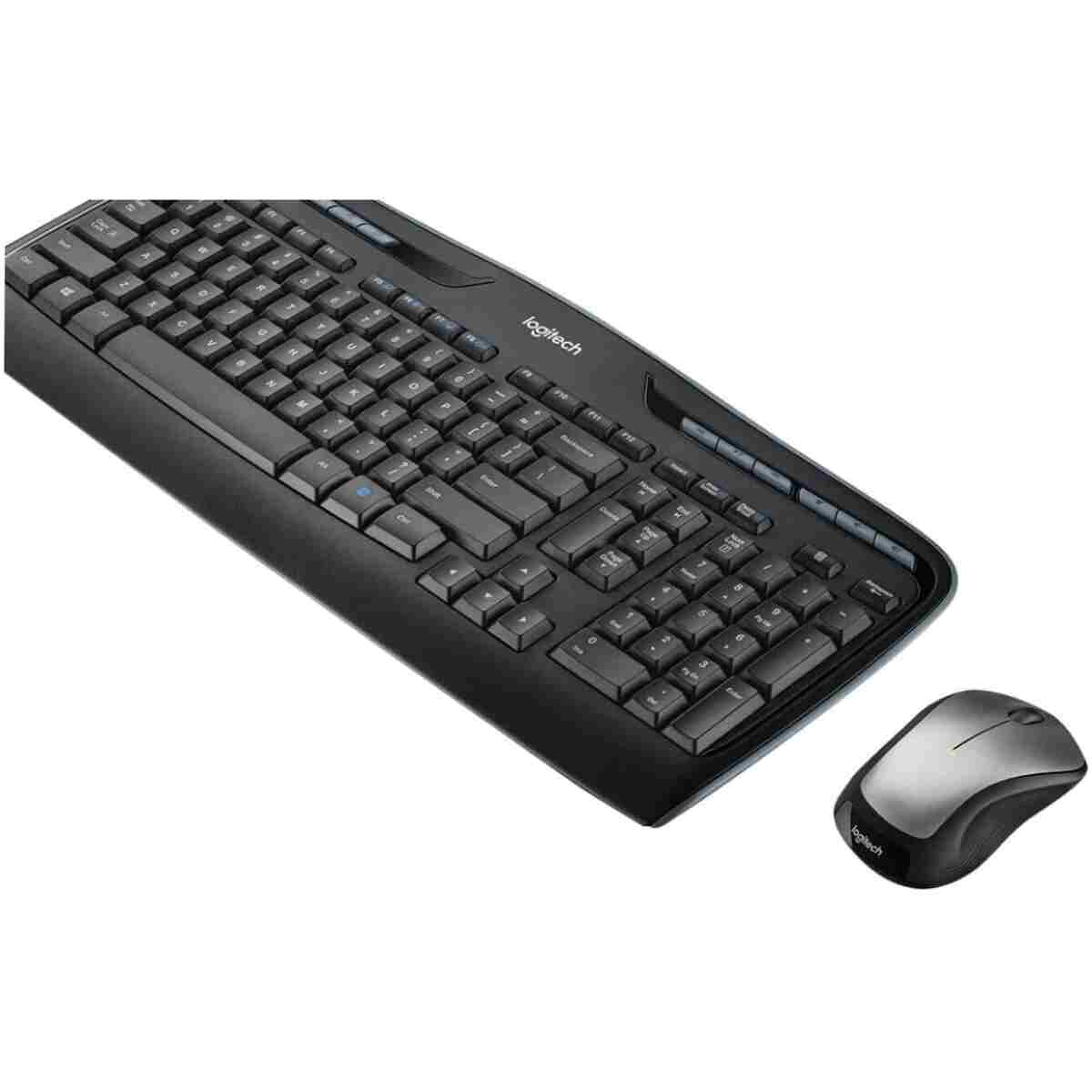 Logitech MK335 Wireless Keyboard and Mouse Combo - Black/Silver