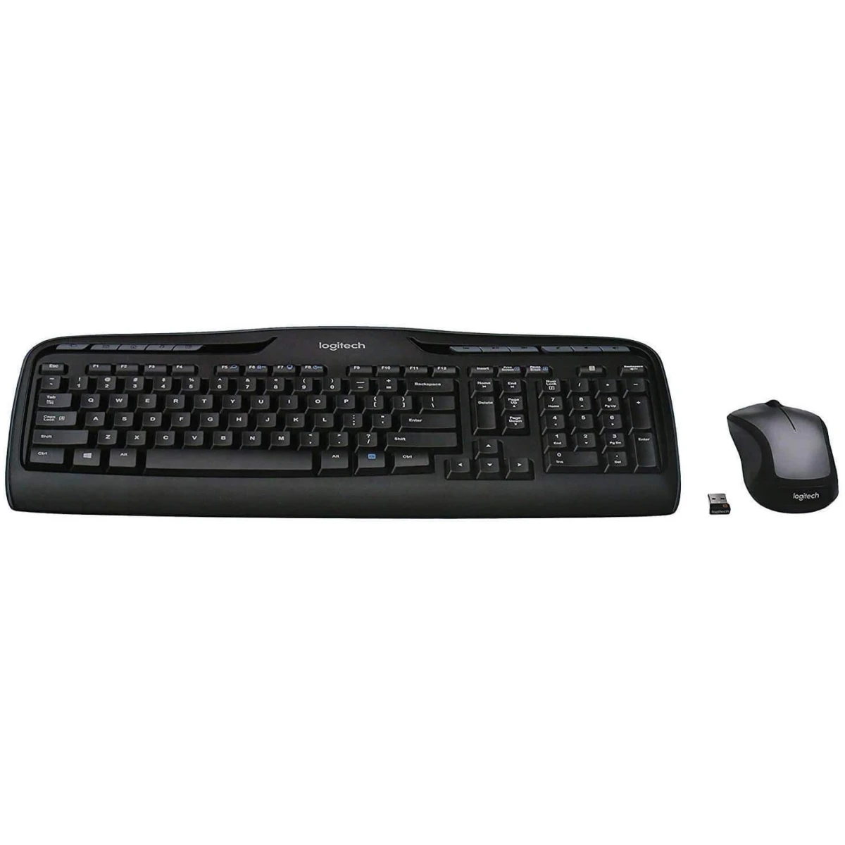 Logitech MK335 Wireless Keyboard and Mouse Combo - Black/Silver