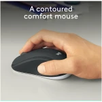 Logitech MK540 Advanced Wireless Keyboard and Mouse Combo for Windows, 2.4 GHz Unifying USB-Receiver, Multimedia Hotkeys, 3-Year Battery Life, for PC, Laptop