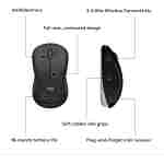 Logitech MK540 Advanced Wireless Keyboard and Mouse Combo for Windows, 2.4 GHz Unifying USB-Receiver, Multimedia Hotkeys, 3-Year Battery Life, for PC, Laptop