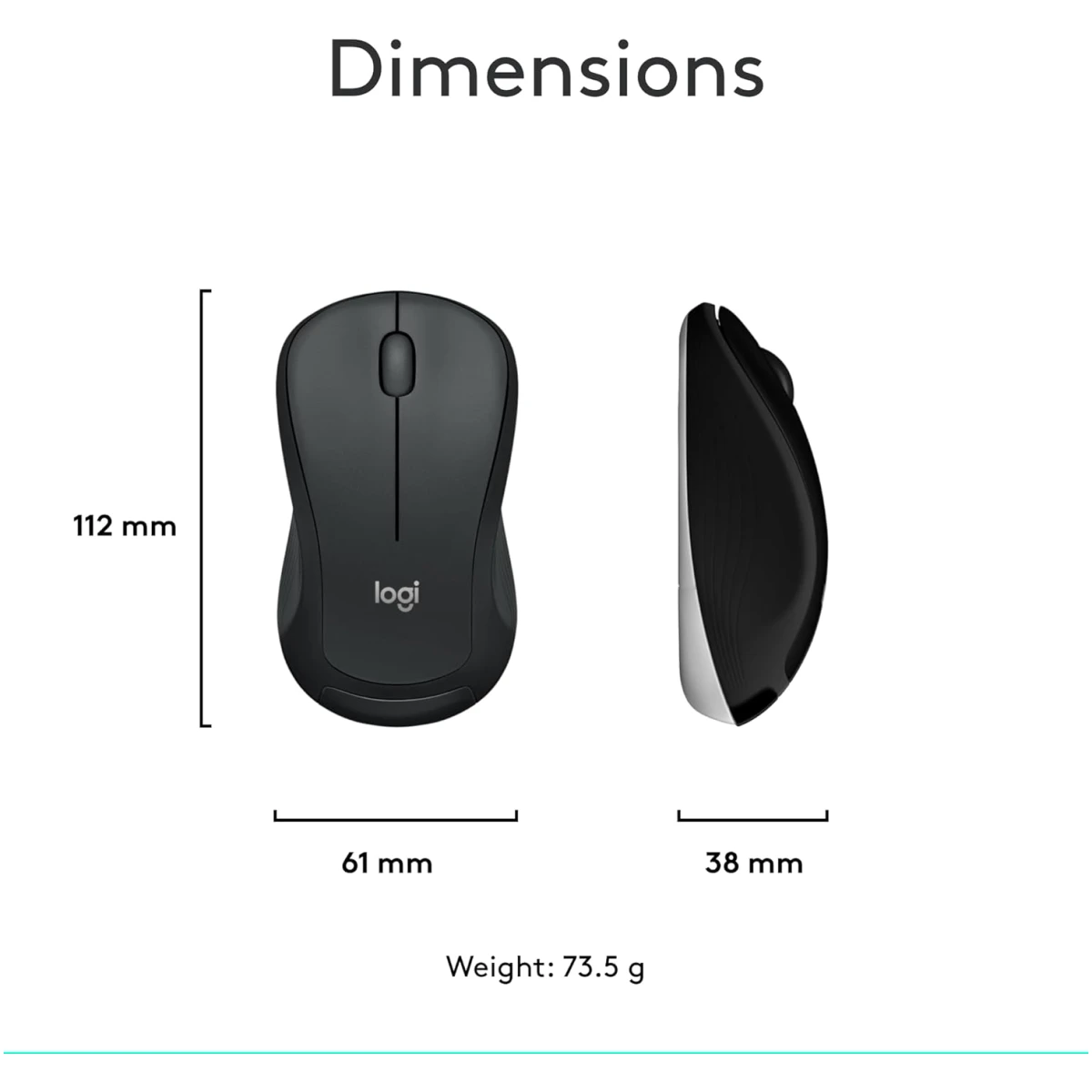 Logitech MK540 Advanced Wireless Keyboard and Mouse Combo for Windows, 2.4 GHz Unifying USB-Receiver, Multimedia Hotkeys, 3-Year Battery Life, for PC, Laptop
