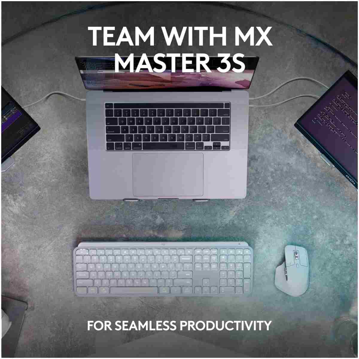 Logitech MX Keys S Wireless Keyboard, Low Profile, Fluid Precise Quiet Typing, Programmable Keys, Backlighting, Bluetooth, USB C Rechargeable, for Windows PC, Linux, Chrome, Mac...