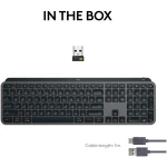 Logitech MX Keys S Wireless Keyboard, Low Profile, Fluid Precise Quiet Typing, Programmable Keys, Backlighting, Bluetooth, USB C Rechargeable, for Windows PC, Linux, Chrome, Mac...