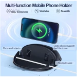Loncaster Car Phone Holder, Car Phone Mount Silicone Car Pad Mat for Various Dashboards, Slip Free Desk Phone Stand Compatible with iPhone, Samsung, Android Smartphones, GPS...