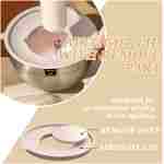 Mixing Bowls with Airtight Lids Set, 26PCS Stainless Steel Khaki Bowls with Grater Attachments, Non-Slip Bottoms & Kitchen Gadgets Set, Size 7, 4, 2.5, 2.0,1.5, 1QT, Great for...