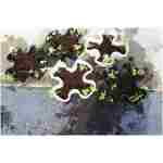 Mr. Stacky Multiple Color (Black + White) 5 Layer 13inch Vertical Planter