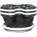 Mr. Stacky Multiple Color (Black + White) 5 Layer 13inch Vertical Planter