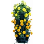 Mr. Stacky Multiple Color (Black + White) 5 Layer 13inch Vertical Planter