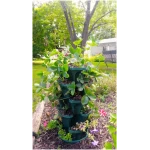 Mr. Stacky Multiple Color (Black + White) 5 Layer 13inch Vertical Planter