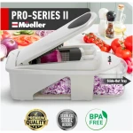 Mueller Pro-Series 10-in-1, 8 Blade Vegetable Chopper, Onion Mincer, Cutter, Dicer, Egg Slicer with Container, French Fry Cutter Potatoe Slicer, Home Essentials & Kitchen...