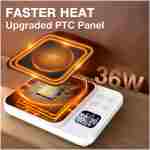 Mug Warmer Gifts for Men - 36W Faster Heating Coffee Cup Warmer for Desk Tea Lovers Gift Ideas Coffee Accessories Candle Warmers Plate w/Auto On/Off Mugs Heater Electric Smart...