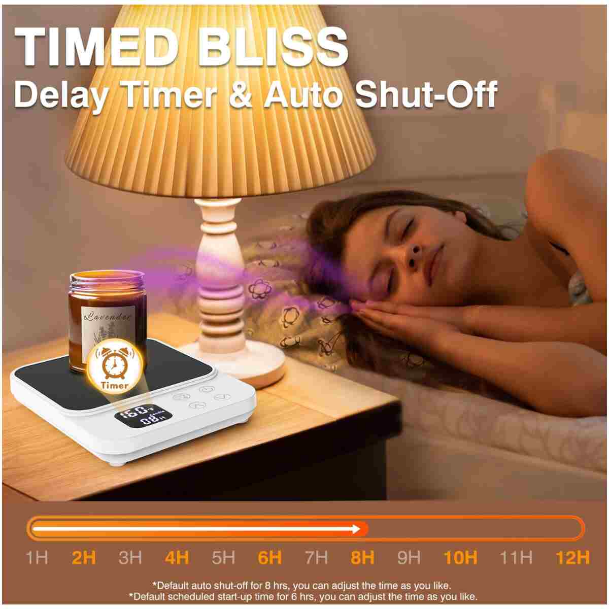 Mug Warmer Gifts for Men - 36W Faster Heating Coffee Cup Warmer for Desk Tea Lovers Gift Ideas Coffee Accessories Candle Warmers Plate w/Auto On/Off Mugs Heater Electric Smart...