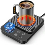 Mug Warmer Gifts for Men - 36W Faster Heating Coffee Cup Warmer for Desk Tea Lovers Gift Ideas Coffee Accessories Candle Warmers Plate w/Auto On/Off Mugs Heater Electric Smart...