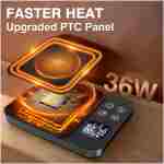Mug Warmer Gifts for Men - 36W Faster Heating Coffee Cup Warmer for Desk Tea Lovers Gift Ideas Coffee Accessories Candle Warmers Plate w/Auto On/Off Mugs Heater Electric Smart...