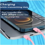 Multi USB Charging Adapter Cable Kit, USB C to iOS Device Adapter Box, Conversion Set USB A & Type C to Male Micro/Type C/iOS Device, Data Transfer, Card Storage, Tray Eject...