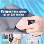Multi USB Charging Adapter Cable Kit, USB C to iOS Device Adapter Box, Conversion Set USB A & Type C to Male Micro/Type C/iOS Device, Data Transfer, Card Storage, Tray Eject...