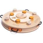 My Intelligent Pets Birthday Cake Puzzle Toy – Interactive Wooden Brain Game for Dogs, Mental Enrichment Toy for Dogs, Enhances Natural Instincts